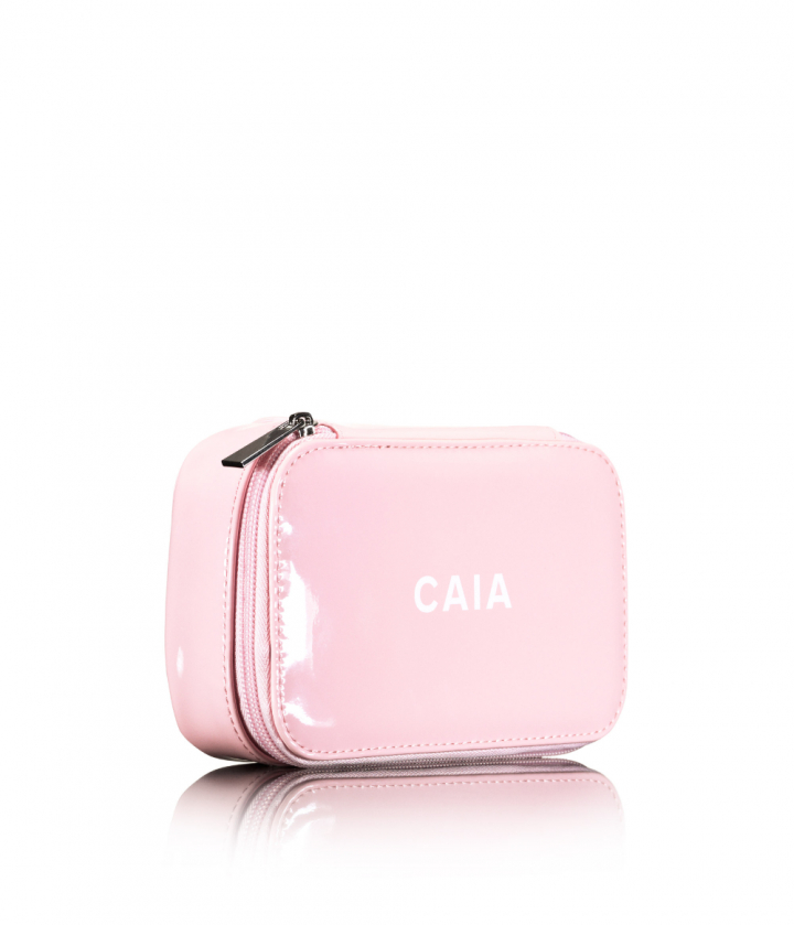 CAIA Pink Small Organizer Toalettmapp | Makeup fra CAIA Cosmetics