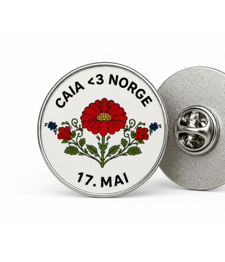 CAIA LOVES NORWAY PIN